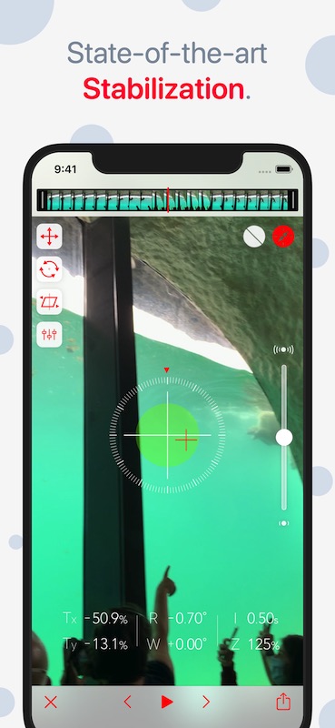 Edit movies on emulsio app by creaceed on ios