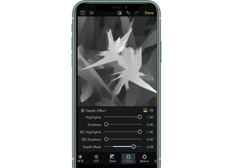 Raw power for IOS saturation edits