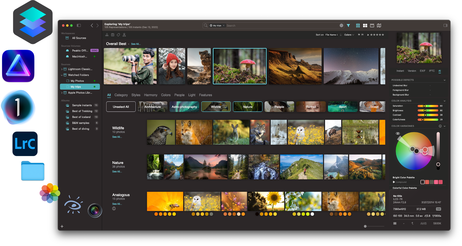Peakto, the gamechanging photo organizer software for Mac