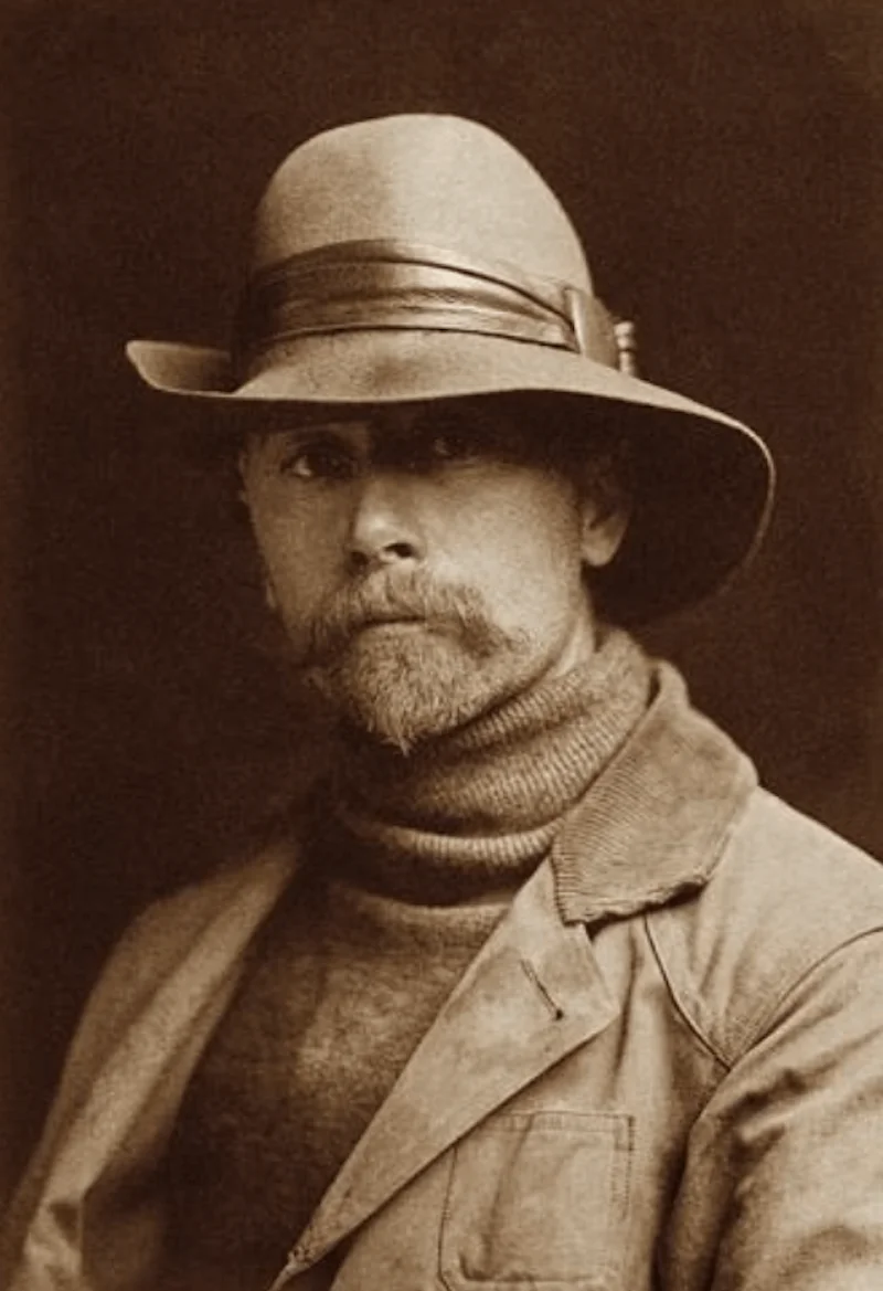 Portrait of Edward Sherif Curtis, ethnologist photographer