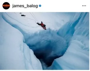 James Balog for photo and ecology